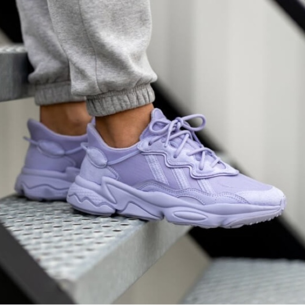NWT Adidas women's lilac Ozweego sneakers